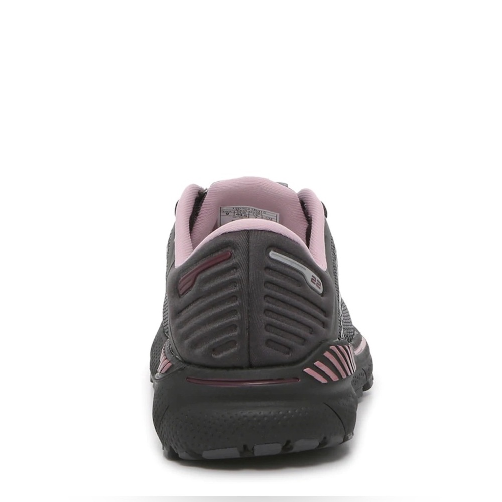NWT Brooks Adrenaline GTS 22 Running Shoe - Women's-Gray/Pink - Picture 7 of 8